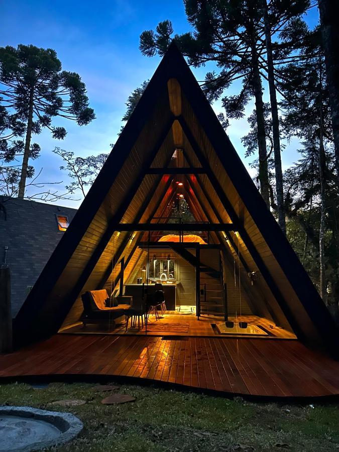 Chale Villa Nature Кампус-ду-Жордау Экстерьер фото