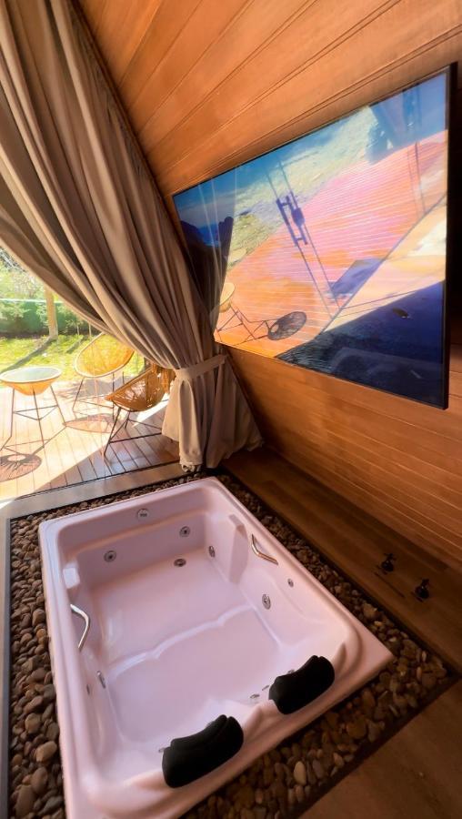 Chale Villa Nature Кампус-ду-Жордау Экстерьер фото