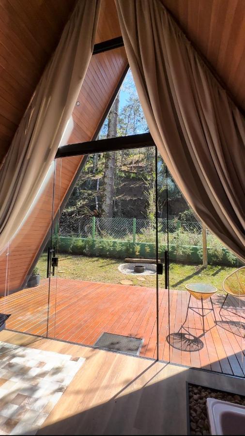 Chale Villa Nature Кампус-ду-Жордау Экстерьер фото