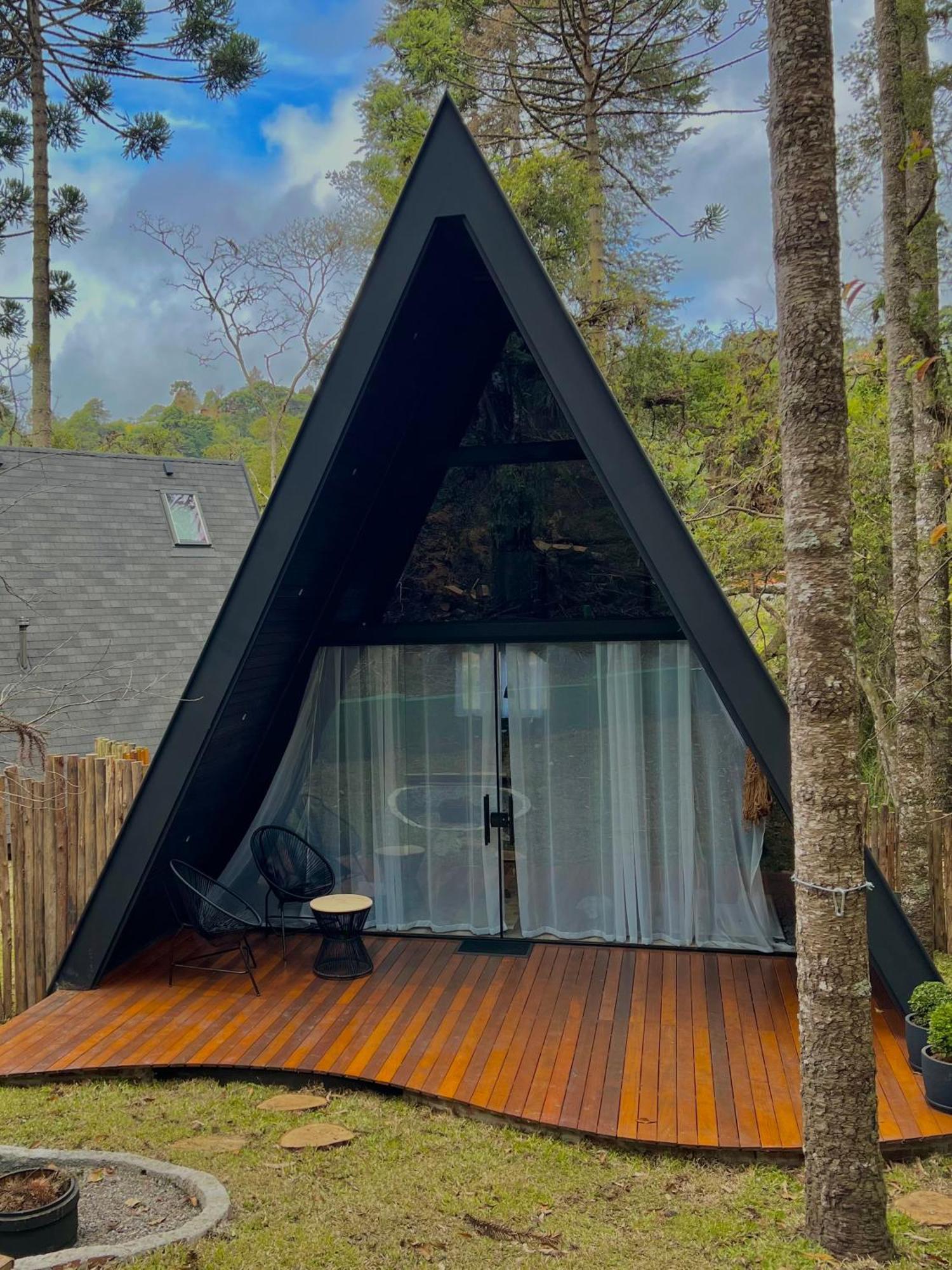 Chale Villa Nature Кампус-ду-Жордау Экстерьер фото